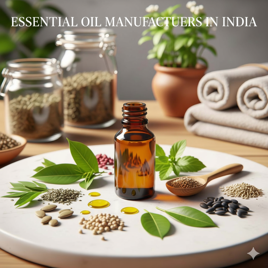 Top Essential Oil Manufacturers in India: Bulk Wholesale & Export