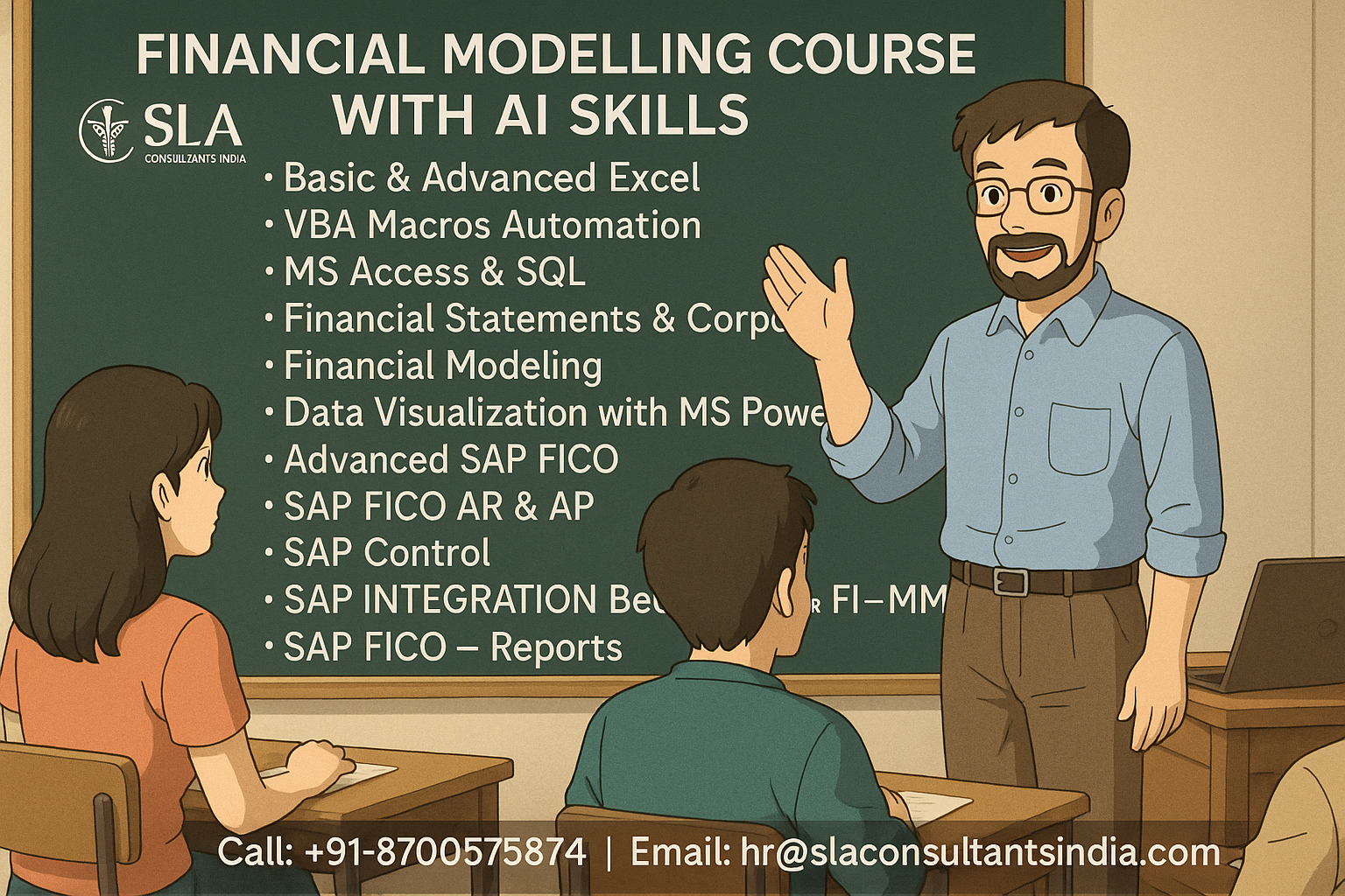 Financial Modelling Course with SAP FICO in Delhi of “SLA Consultants India” is Updated Training Modules for 2025 Jobs