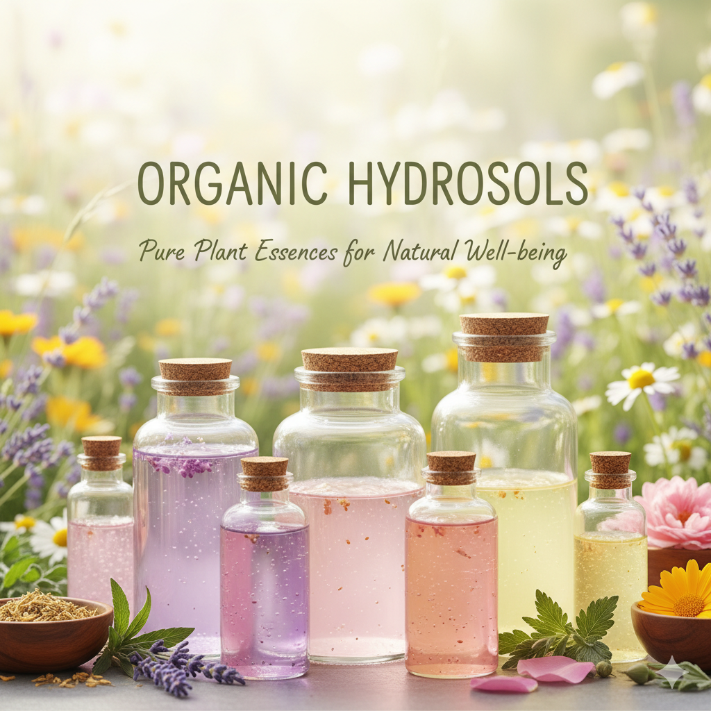 Organic Hydrosols Wholesale – Bulk Floral Waters for Skincare & Aromatherapy