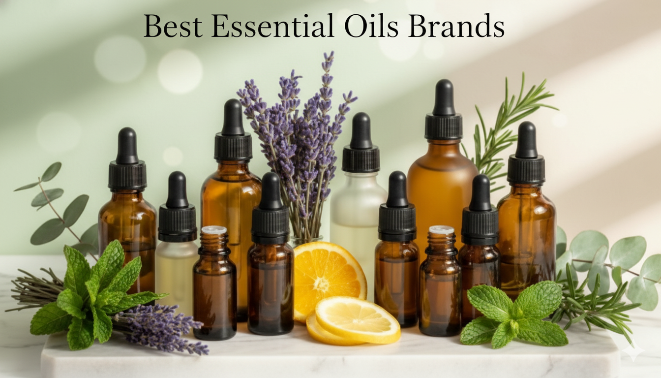 Top 10 Best Essential Oil Brands for Pure & Natural Aromatherapy