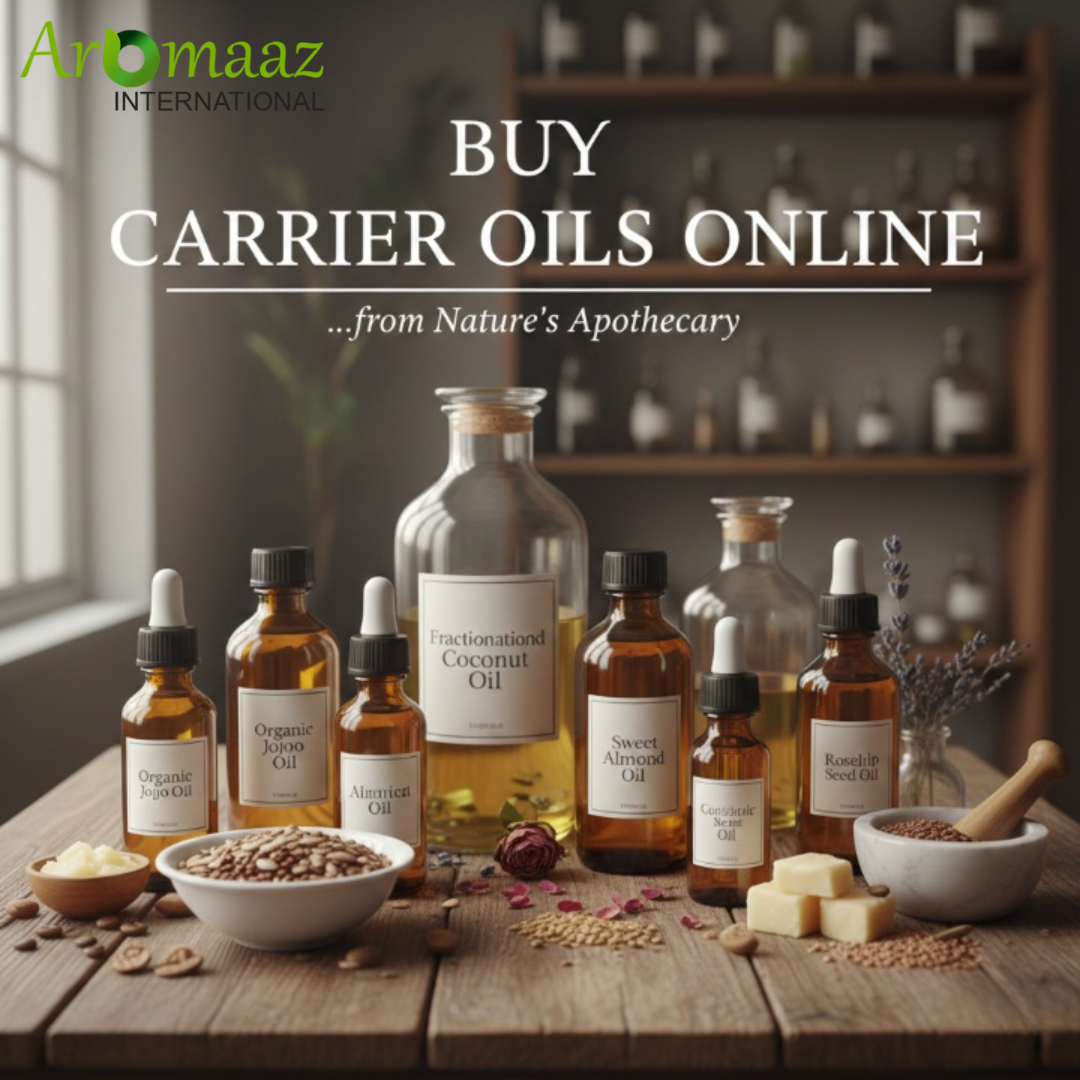 Buy Carrier Oils Online – 100% Pure & Natural | Aromaaz International