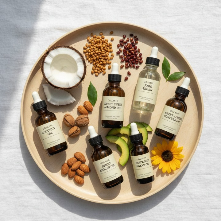 Organic Carrier Oils – Premium Quality for Bulk & Wholesale Buyers