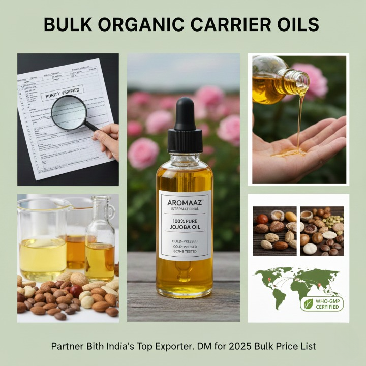 Buy Bulk Carrier Oils: 100% Pure Cold-Pressed Wholesale