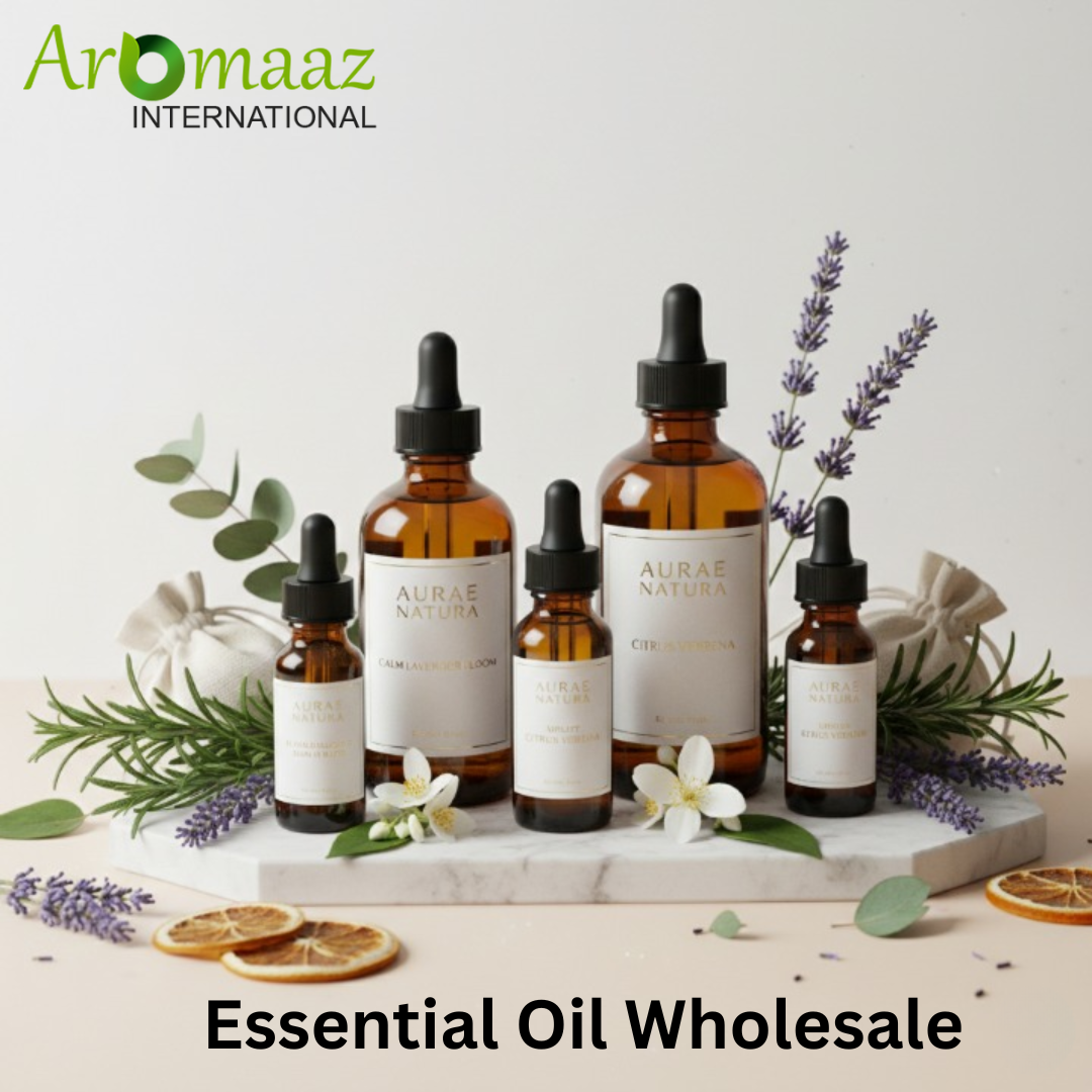 Premium Essential Oil Wholesale: Certified Organic & Bulk Supply | Aromaaz