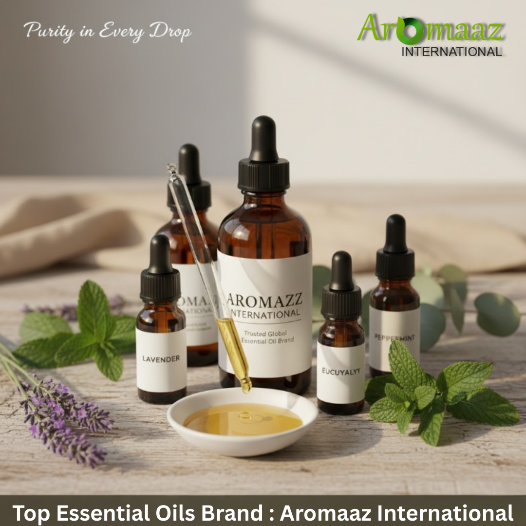 Best Essential Oil Brands 2026: Shop Pure & Organic at Aromaaz International