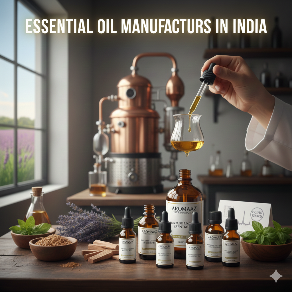 Pure Essential Oils Manufacturers: Wholesale Organic Export 2026