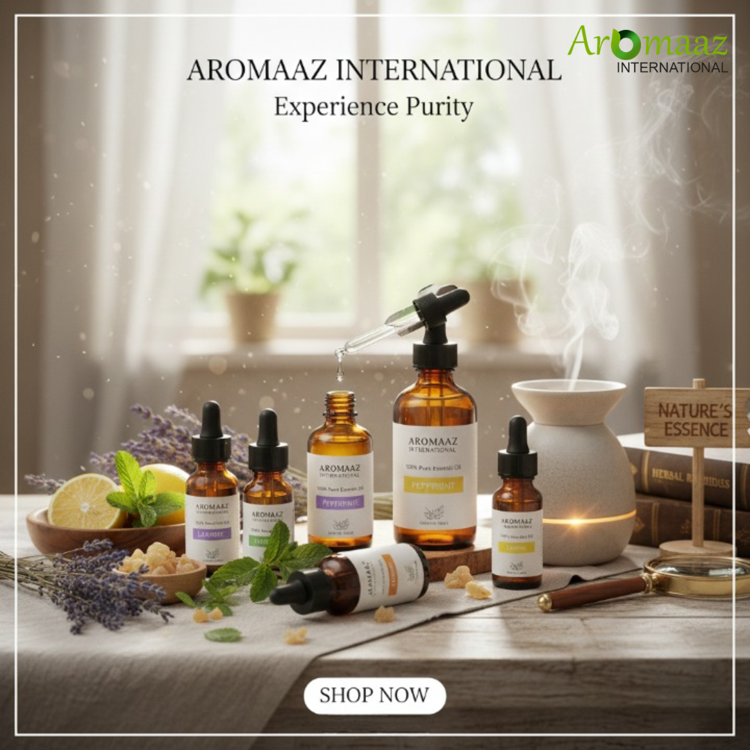 Buy Pure Essential Oils in Bulk from India’s Leading Manufacturer & Exporter