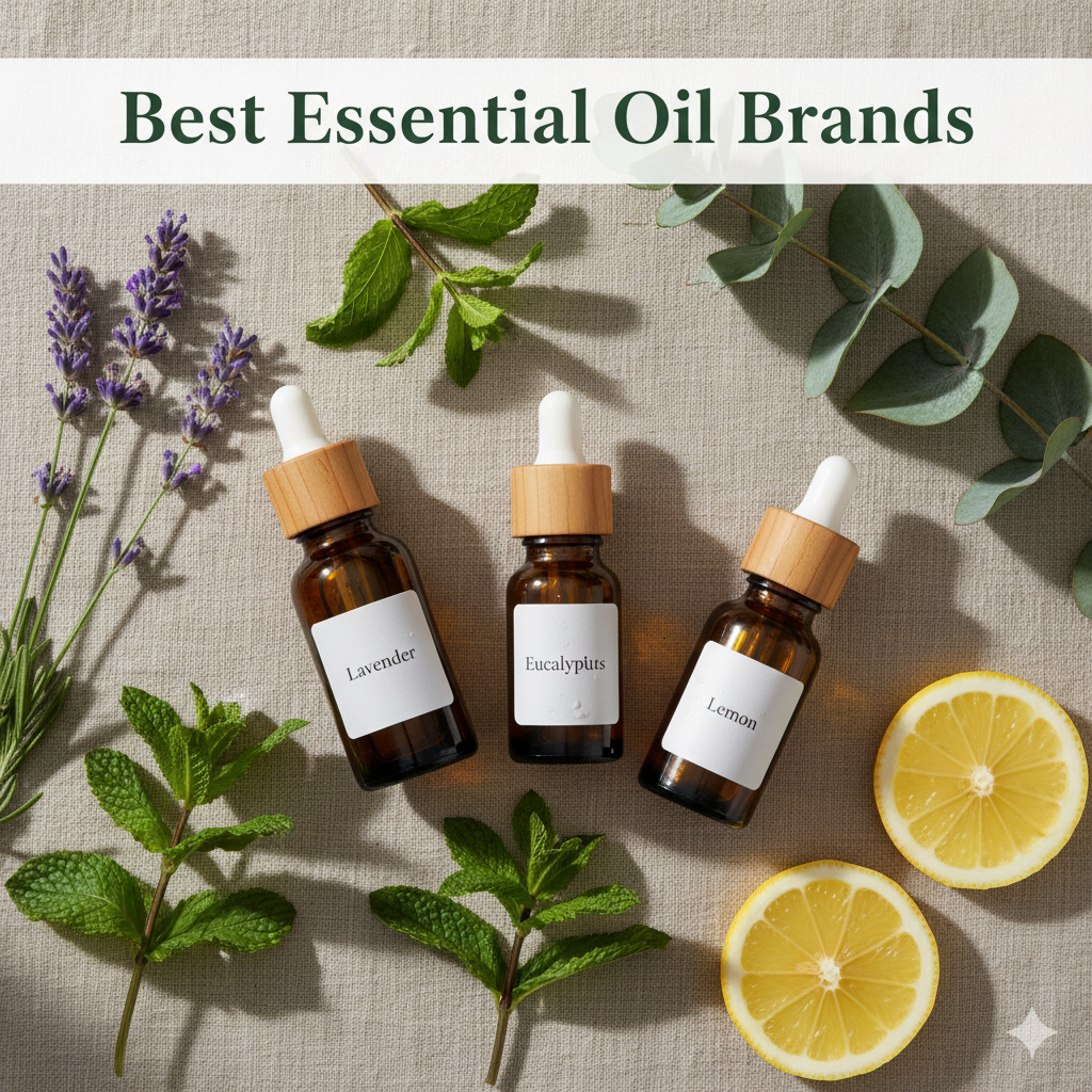 Best Essential Oil Brands – Pure, Organic & Trusted Manufacturers