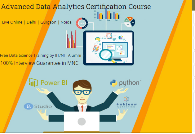 Data Analytics Training Institute in Delhi, 110031 – “Holi Offer 2026” Free Tableau and “Data Science Course” [with IBM Certification Support] @ {SLA Consultants} “100% Job Guarantee”