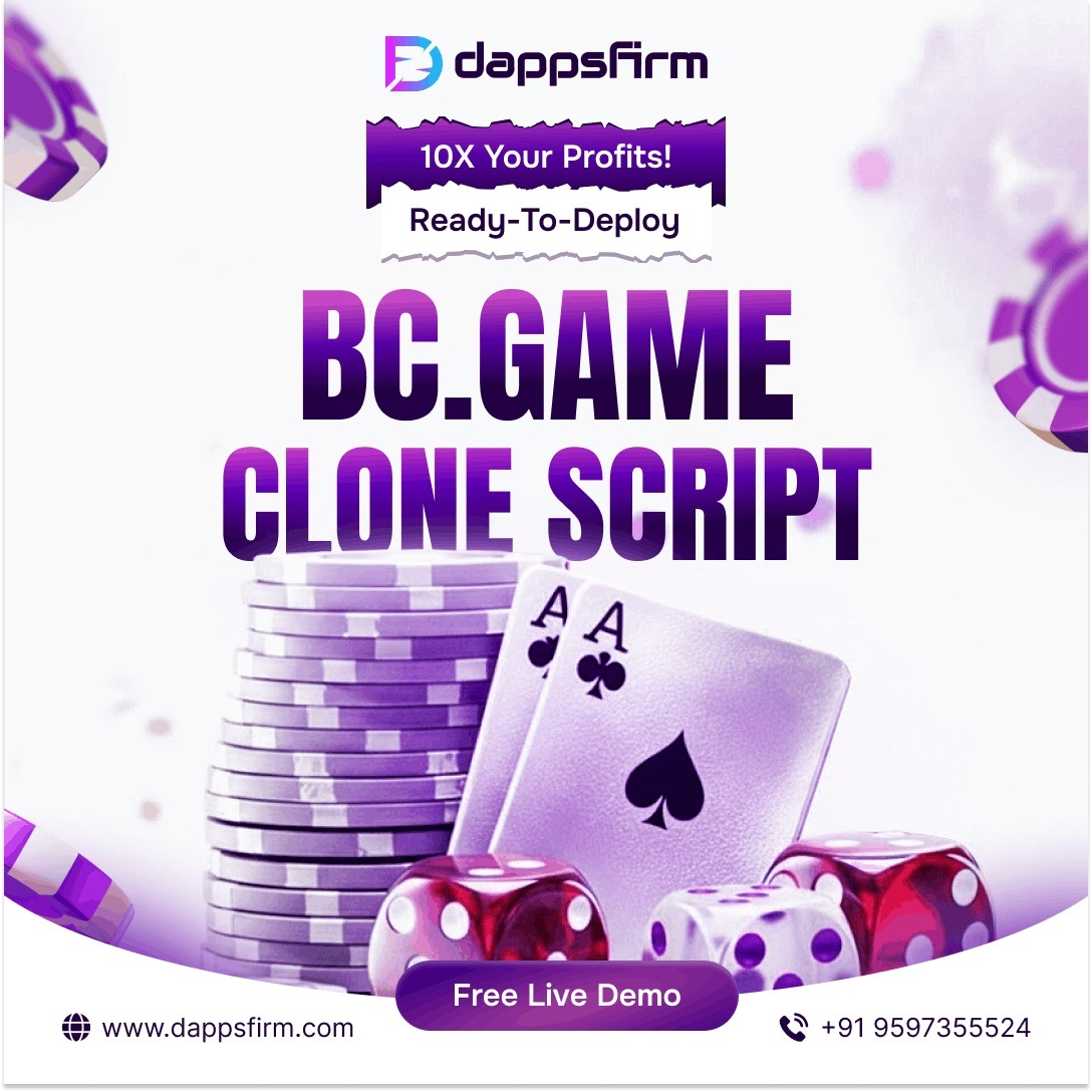 BC.Game Clone Script With Free Demo – Launch Crypto Casino Faster