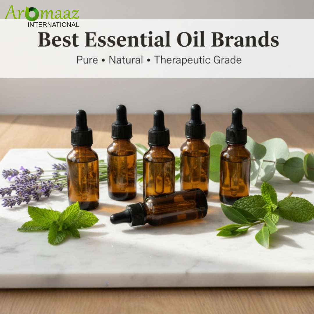 Top Essential Oil Brands – Premium Quality Oils by Aromaaz International