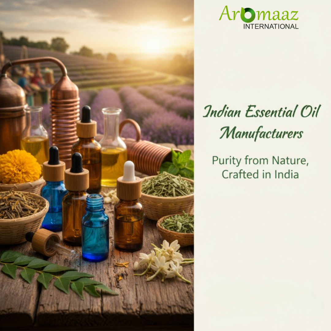 Top Essential Oil Manufacturers in India – Pure & Natural Oils