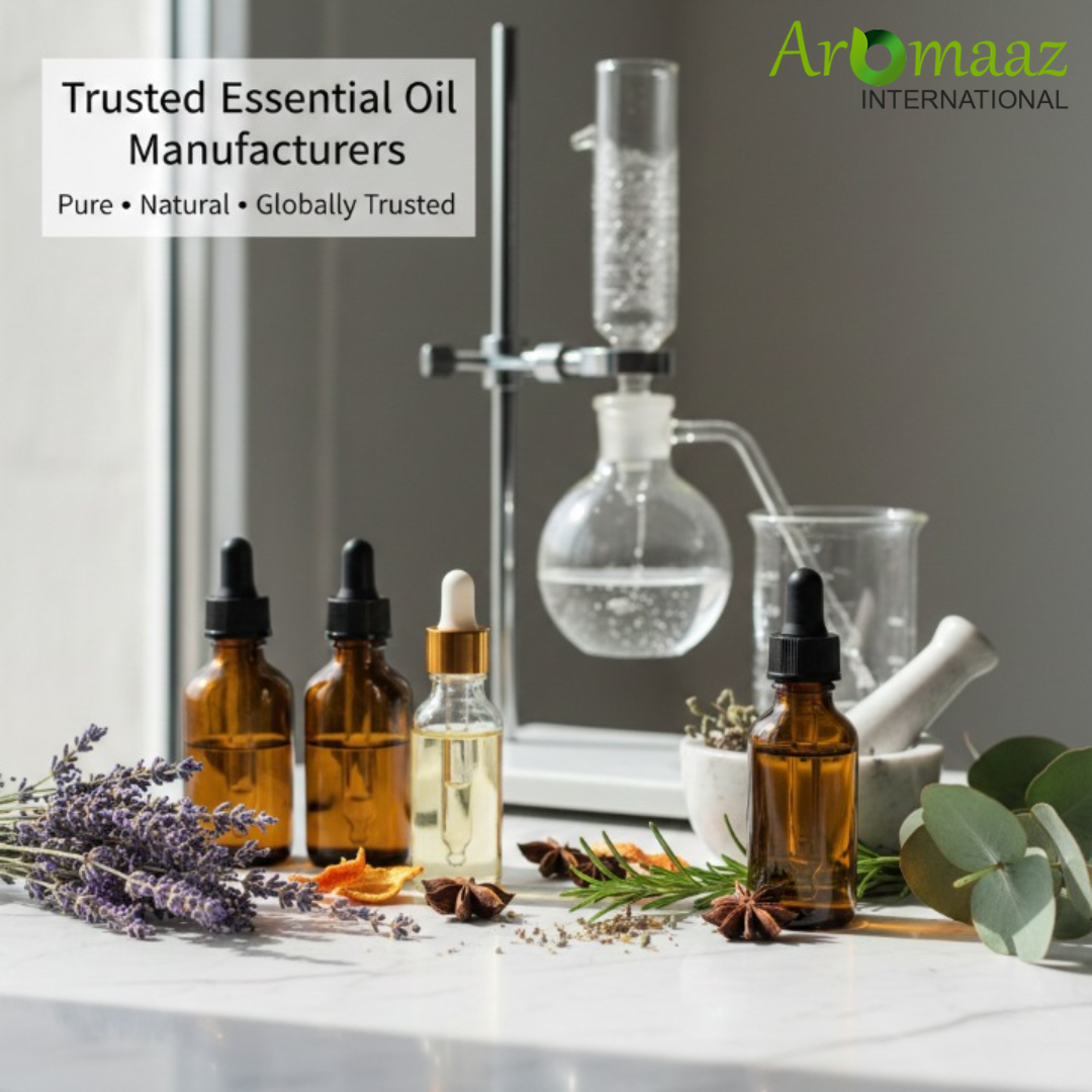 Best Essential Oil Manufacturers in India | Aromaaz International