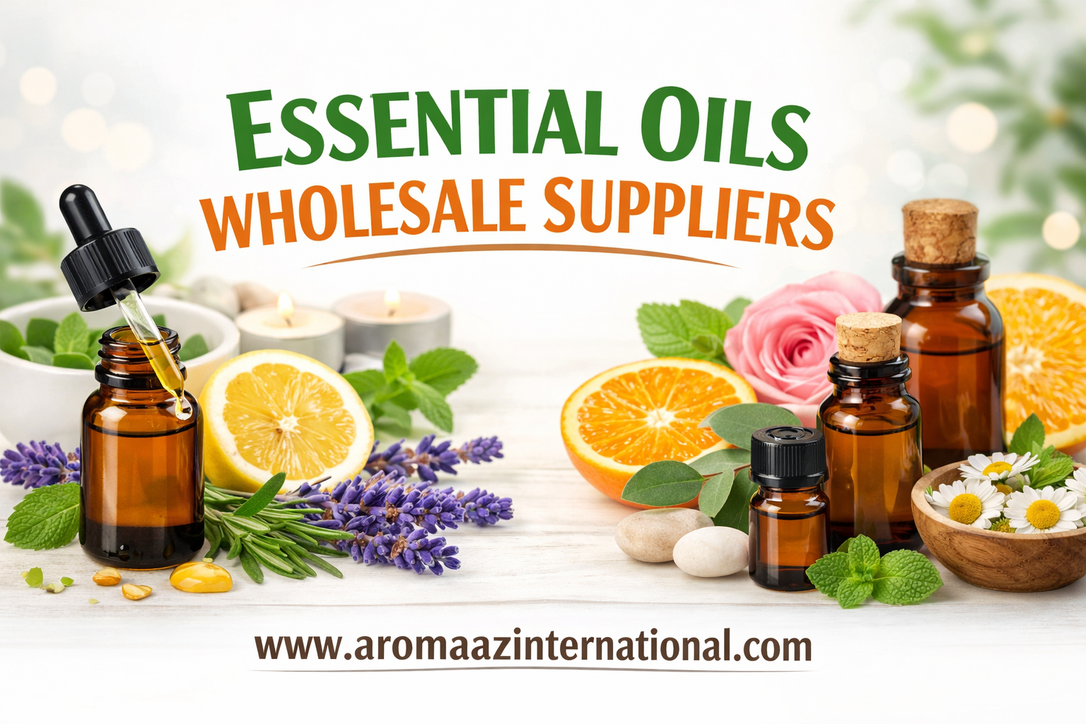Top Essential Oils Wholesale Suppliers in India | Bulk Essential Oils – Aromaaz International