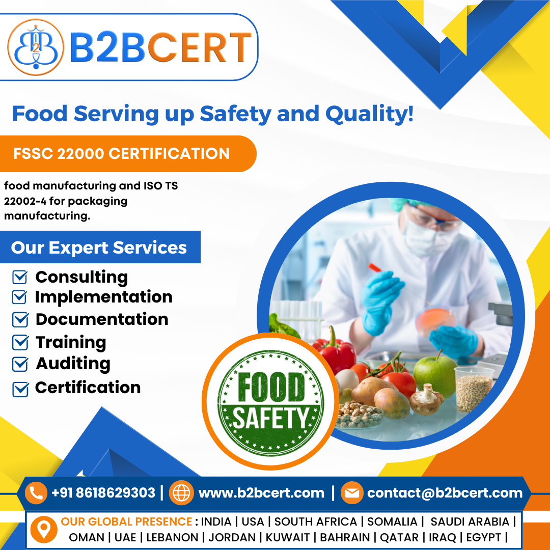 FSSC 22000 Certification Services in California