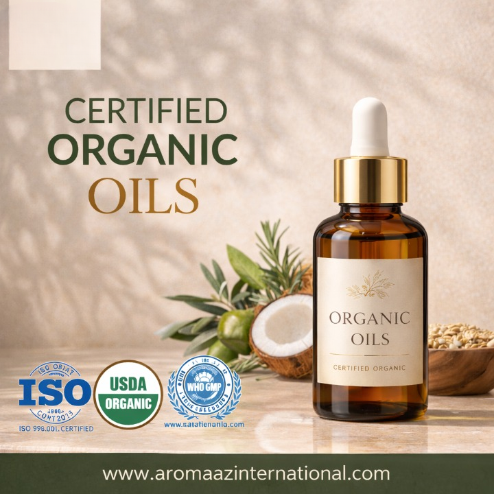 Buy Pure Organic Essential Oils | Wholesale Bulk Supply | Aromaaz International