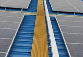 Durable FRP Walkway Systems for Solar Plants