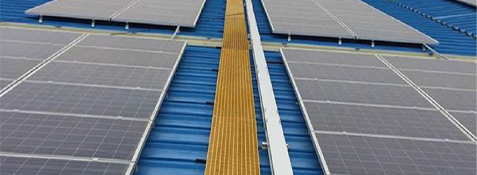 Durable FRP Walkway Systems for Solar Plants