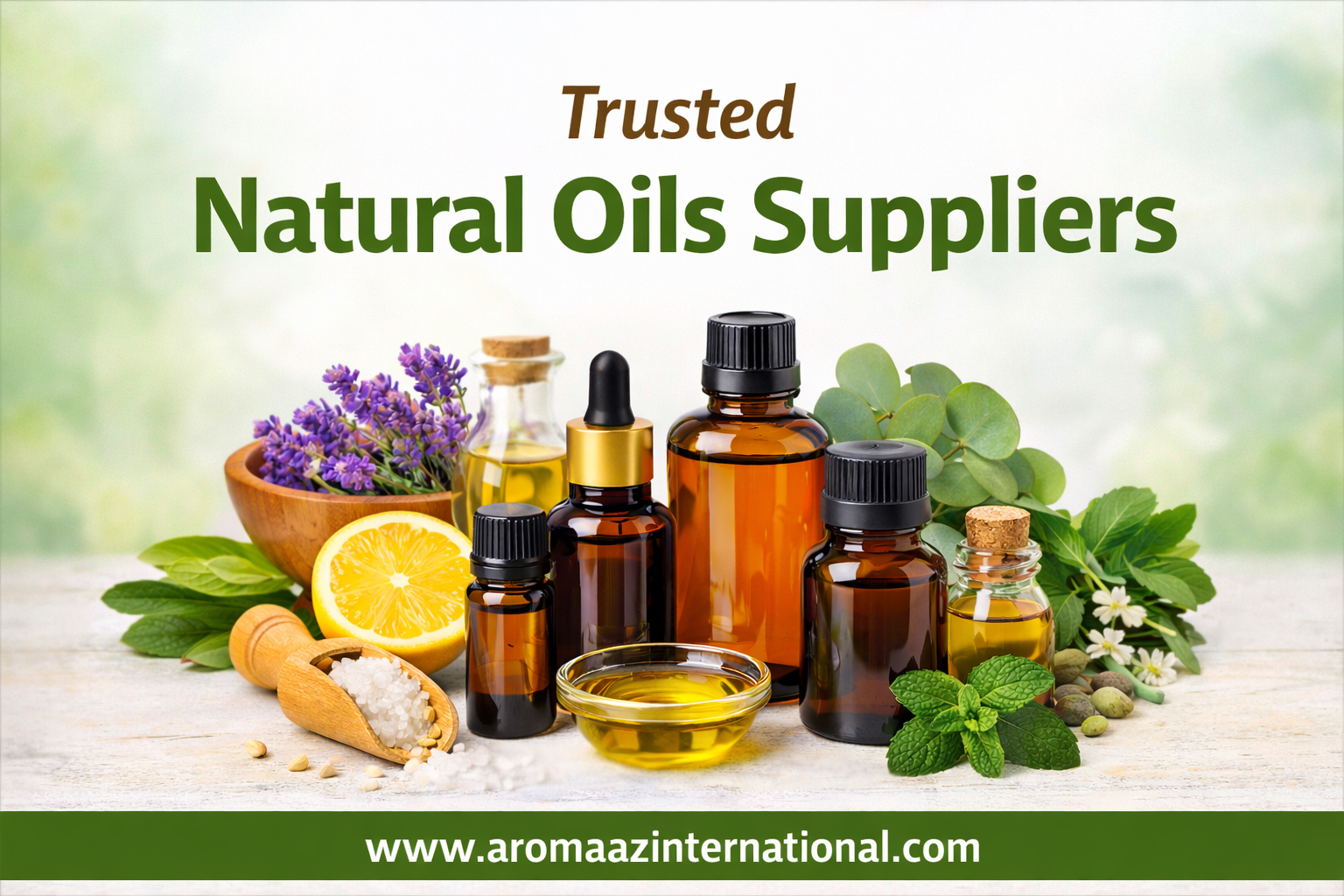 Trusted Natural Oils Suppliers | Pure & Organic Essential Oils Wholesale