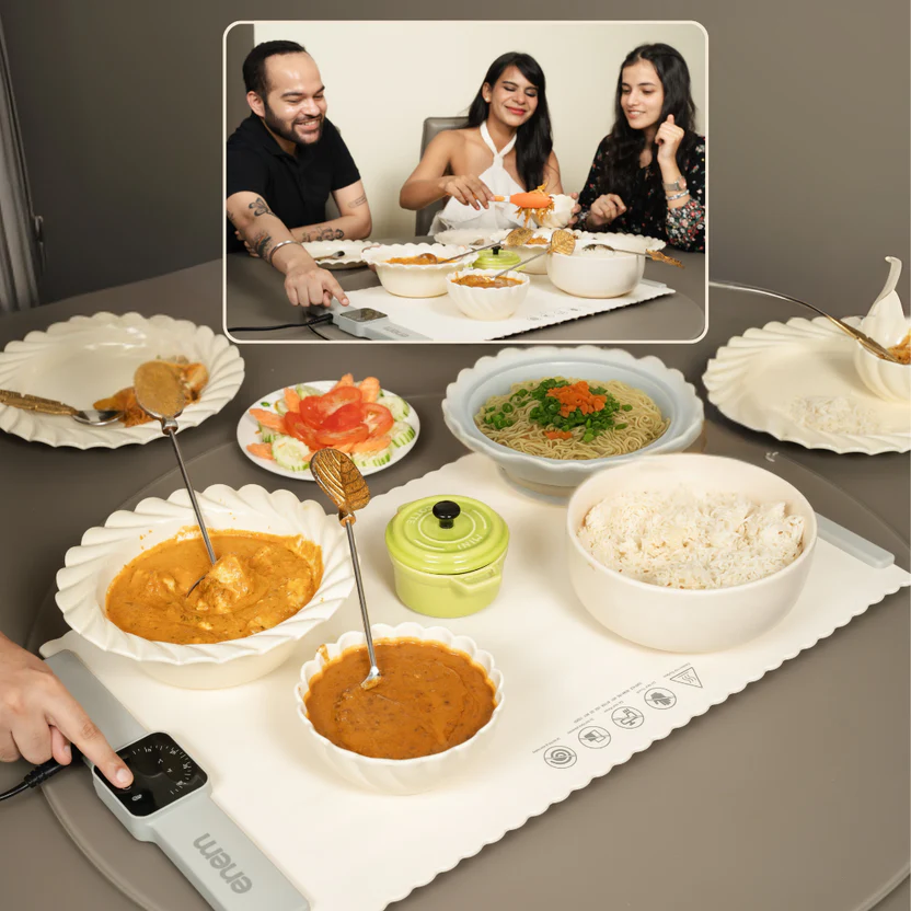 ENEM Electric Heat Pad for Food – Quick & Uniform Warming