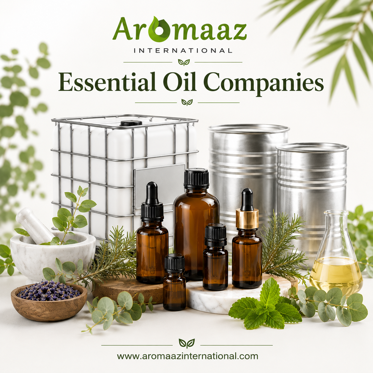 Which Essential Oil Company Offers Bulk Supply Globally