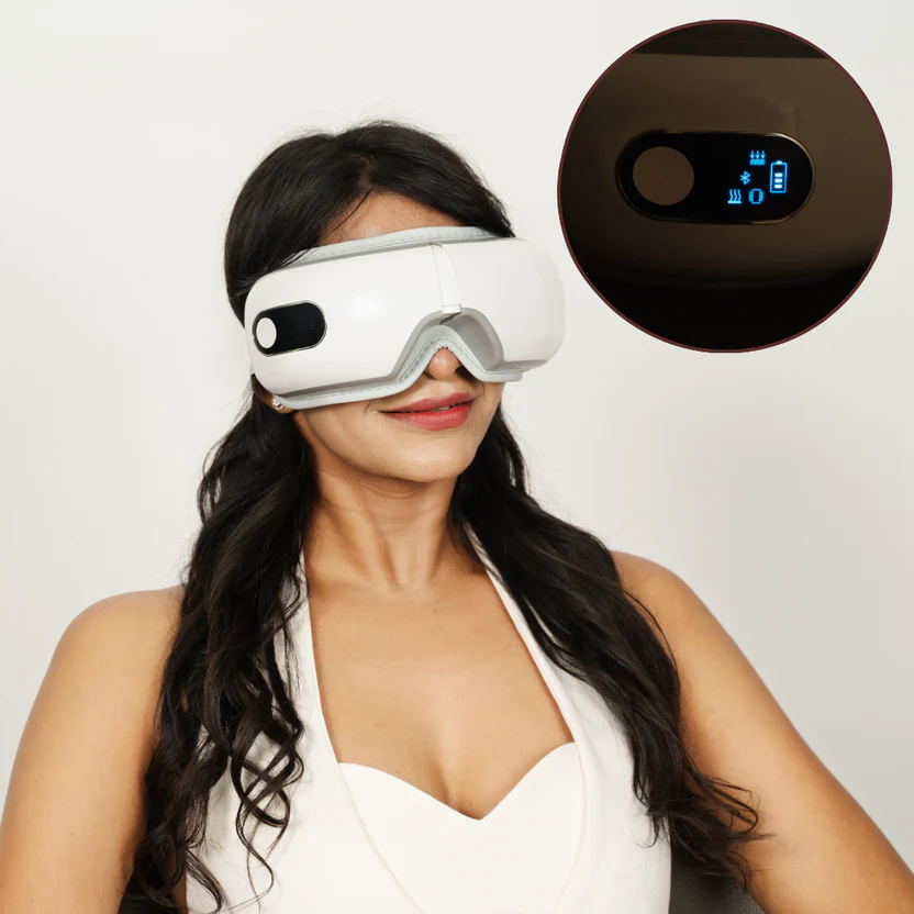 ENEM Eye Massager with Heat & Air Compression – Eye Massage Machine for Relaxation & Better Sleep